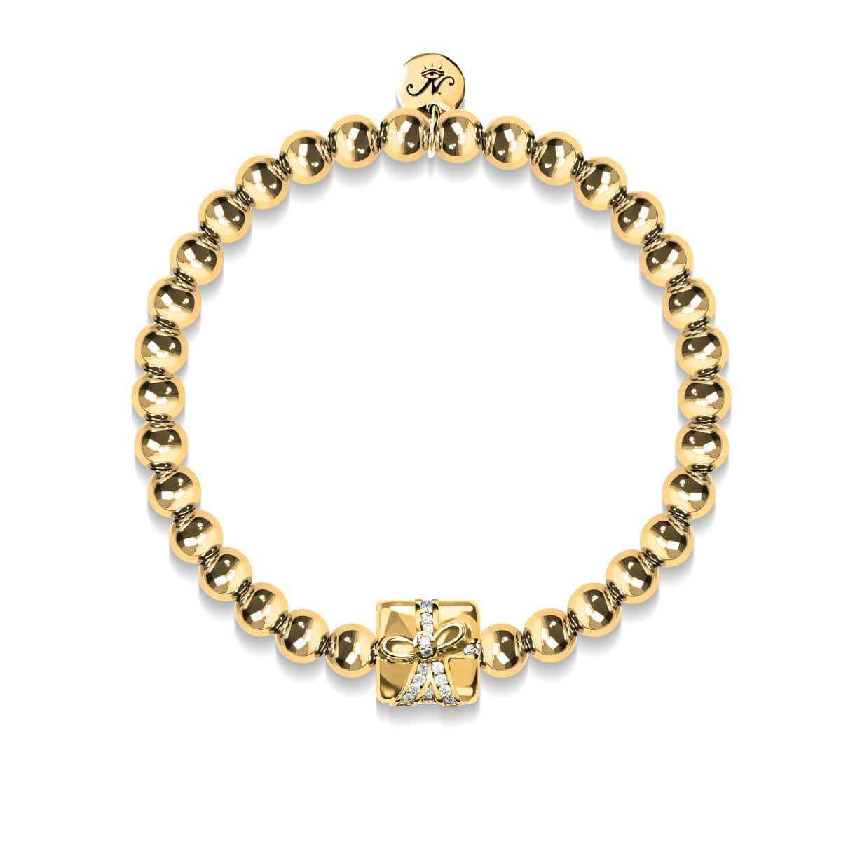 Überraschung | 18 Karat Gold | Weihnachtsgeschenk aus Kristall